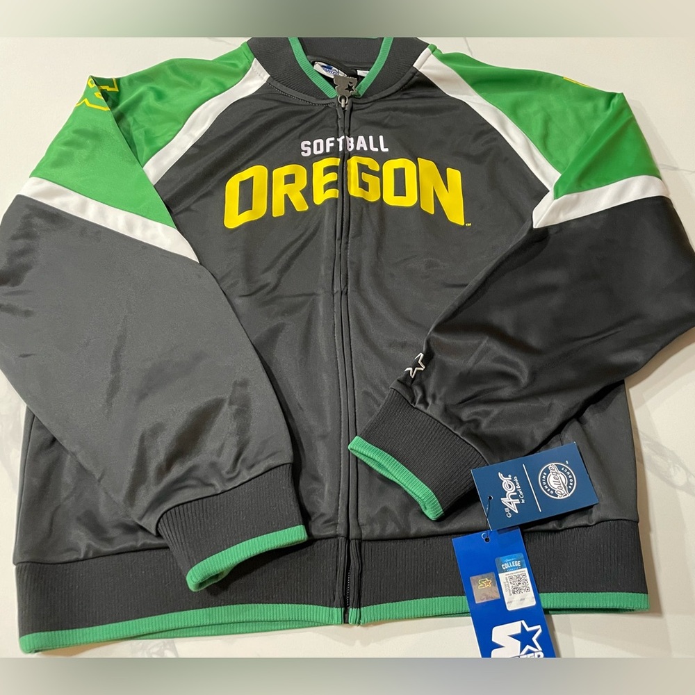 University of Oregon Ducks Starter Women’s Softball Jacket (Large) Retails $125